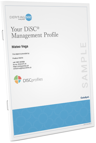 Everything DiSC® Management on Catalyst™ (add-on)