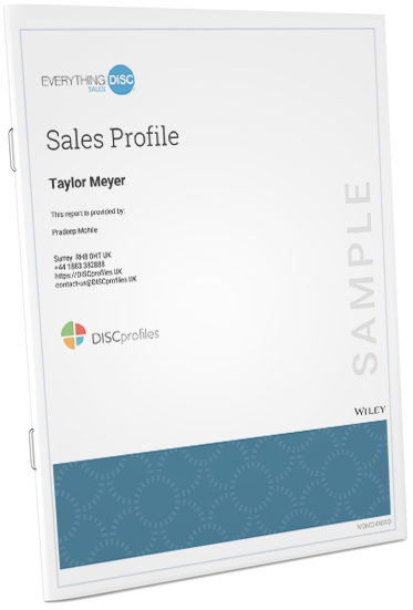 Everything DiSC® Sales Profile