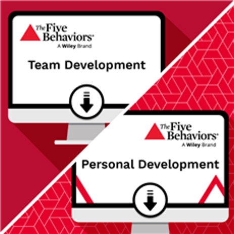 The Five Behaviours® Facilitation Kit (includes Team Development & Personal Development) (downloadable)