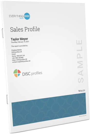 Everything DiSC® Sales Profile